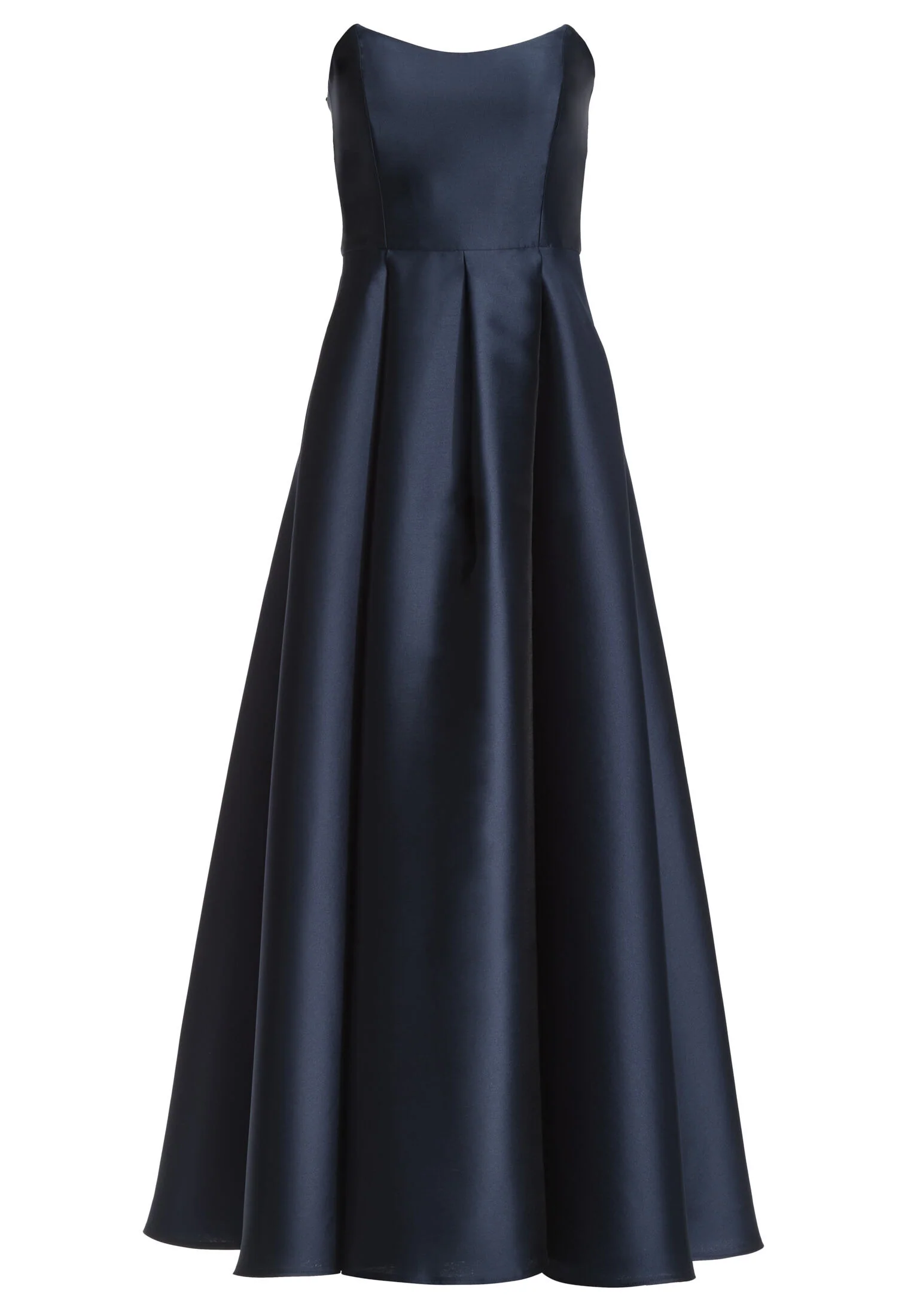 Abendkleid aus edlem Twill mit Korsage Oberteil - Image 6