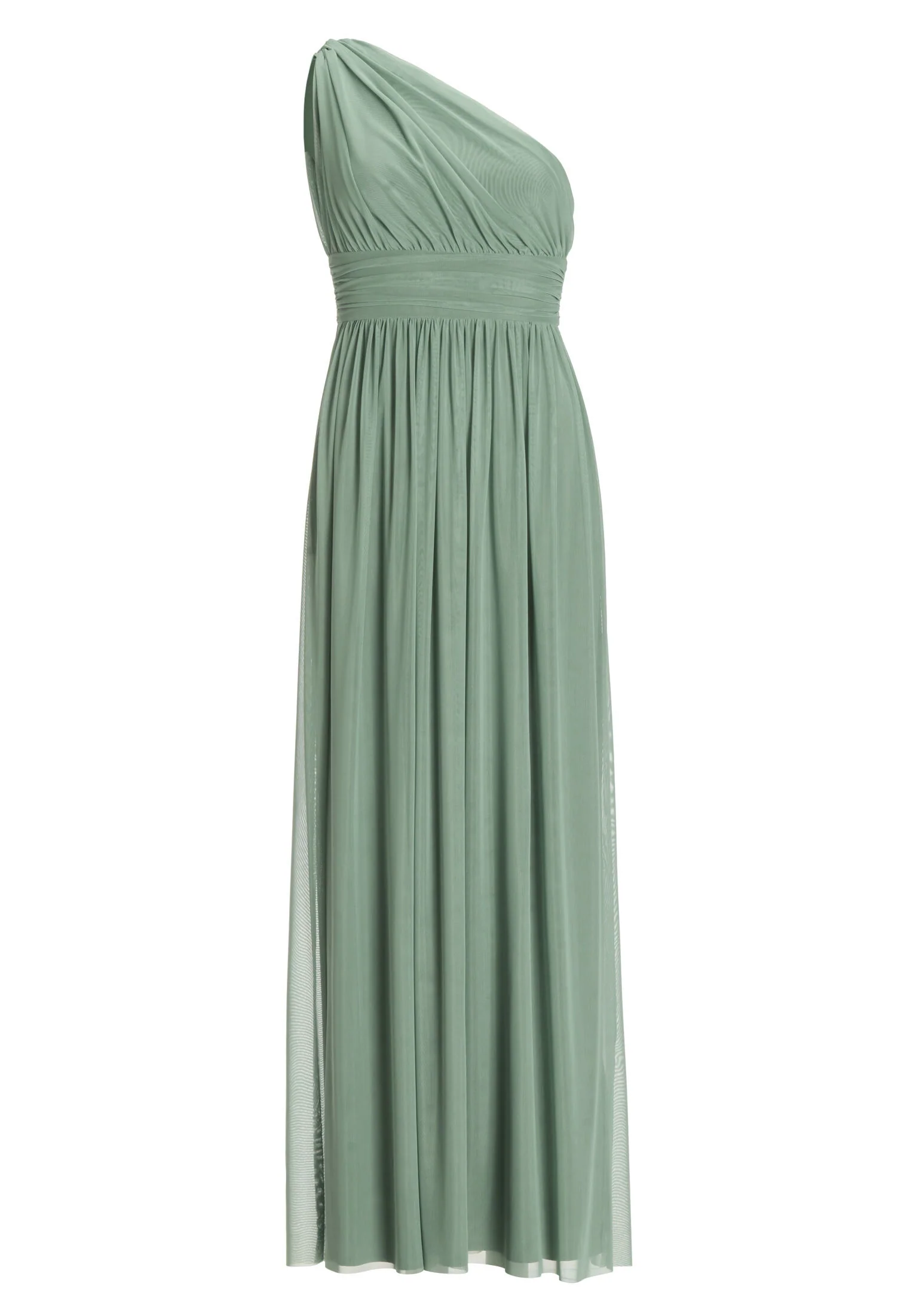 Abendkleid One Shoulder aus Mesh - Image 6