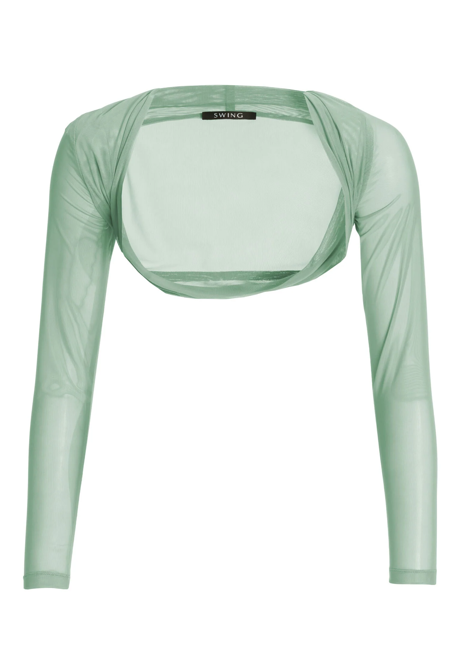 Bolero aus Mesh mit Raffblende - Image 6