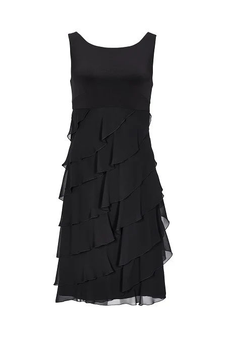 Cocktailkleid aus Materialmix - Image 6