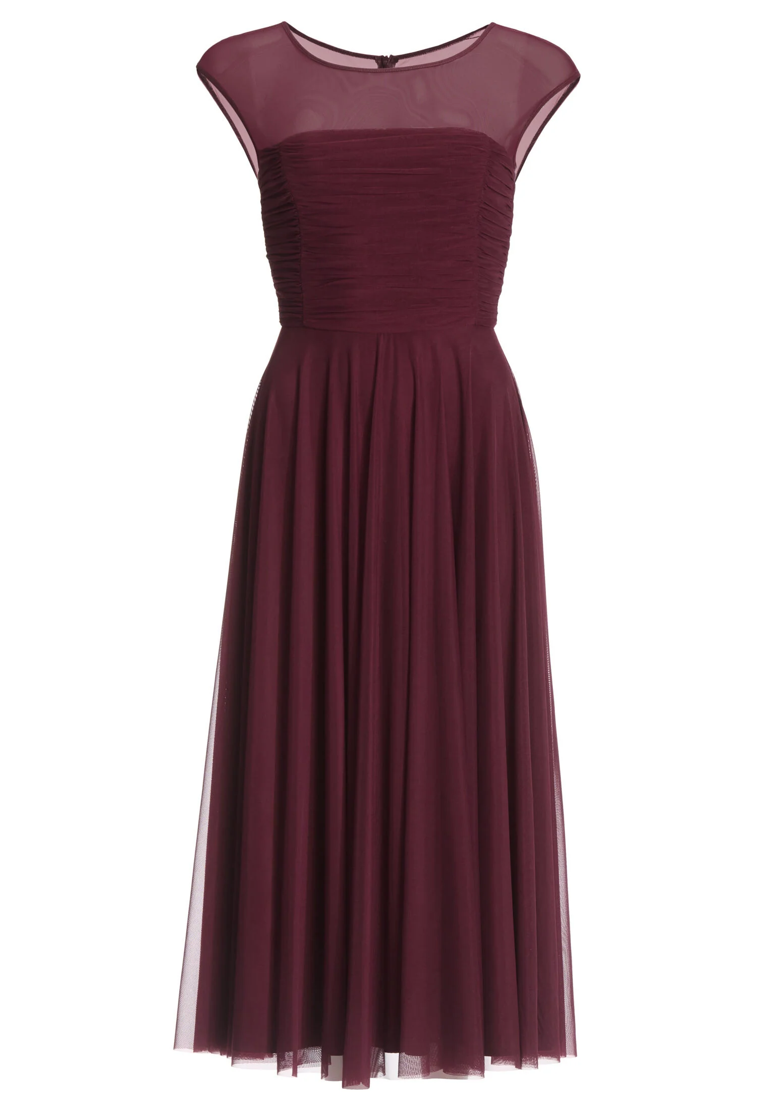 Cocktailkleid aus Mesh mit geraffter Korsage - Image 12