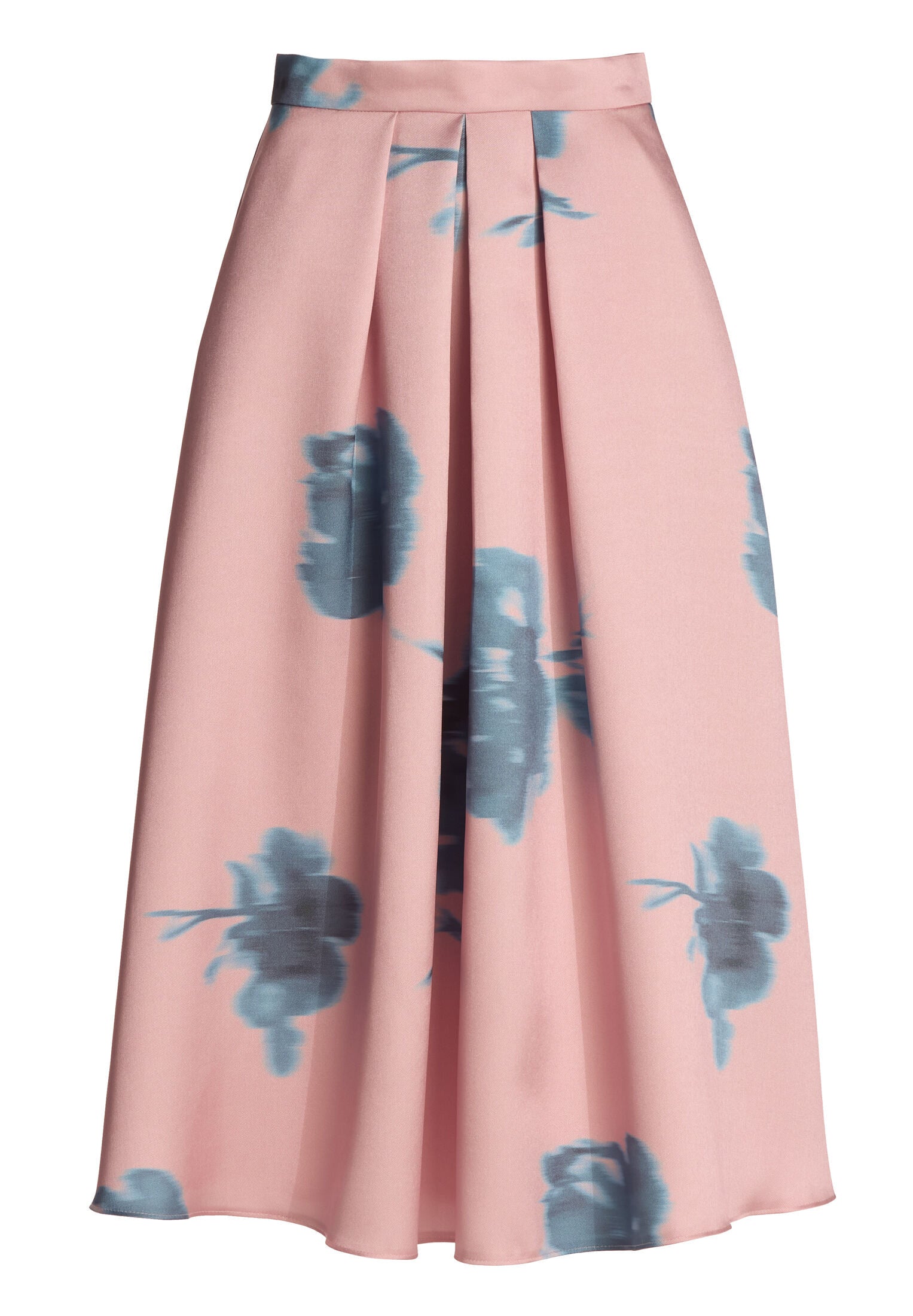 Faltenrock aus bedrucktem Twill - Image 6