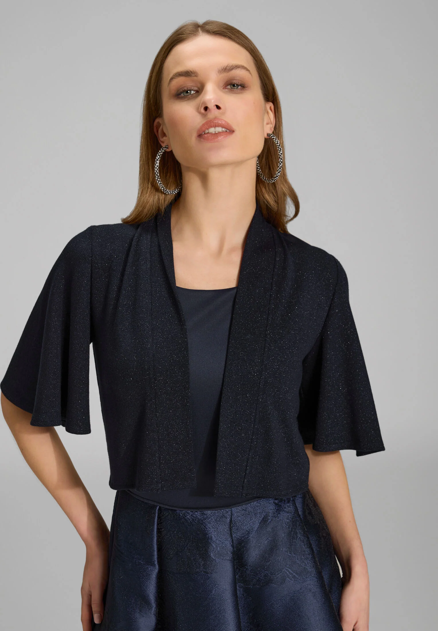 Jersey Bolero mit weiten Ärmeln - Image 3