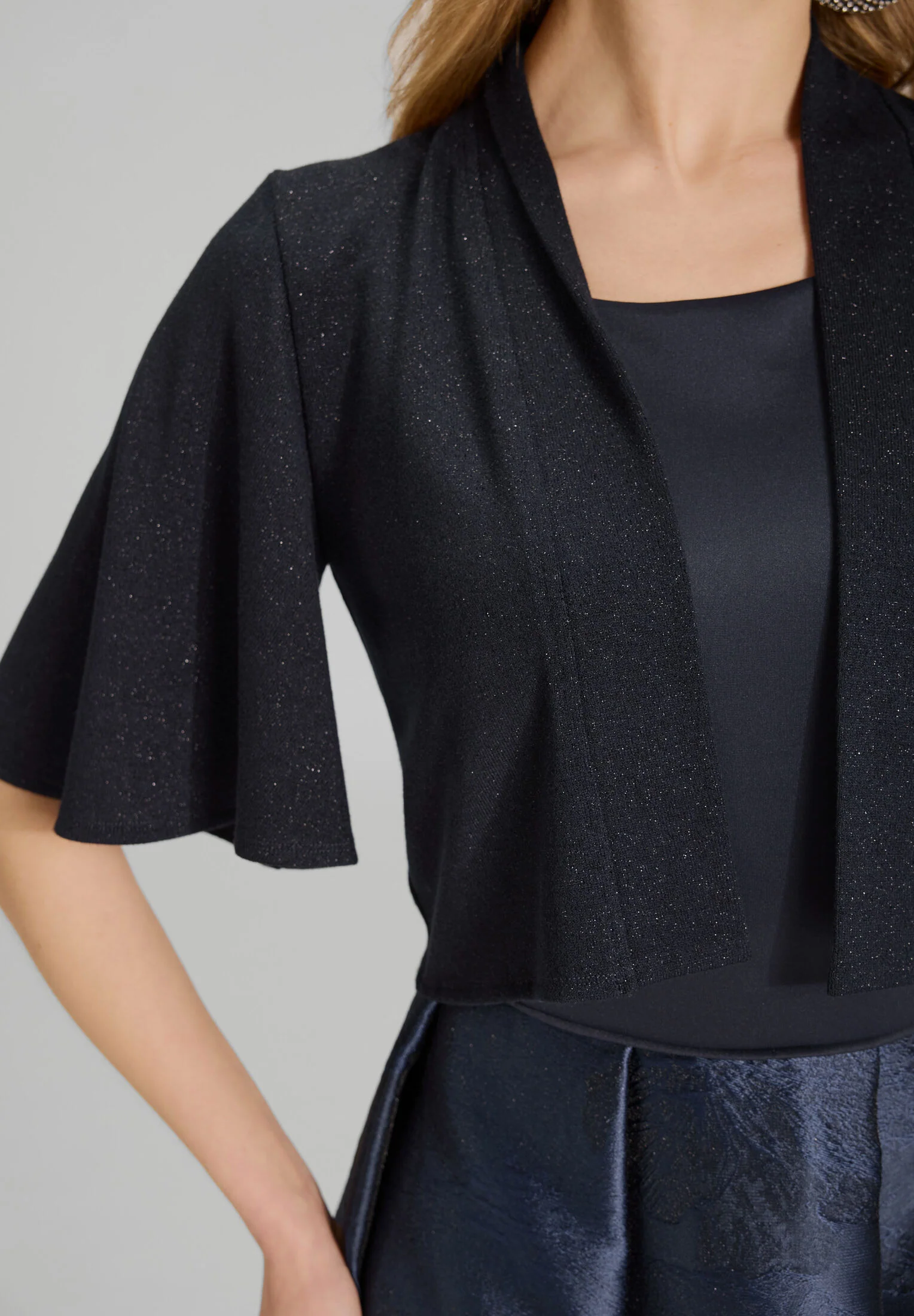 Jersey Bolero mit weiten Ärmeln - Image 4