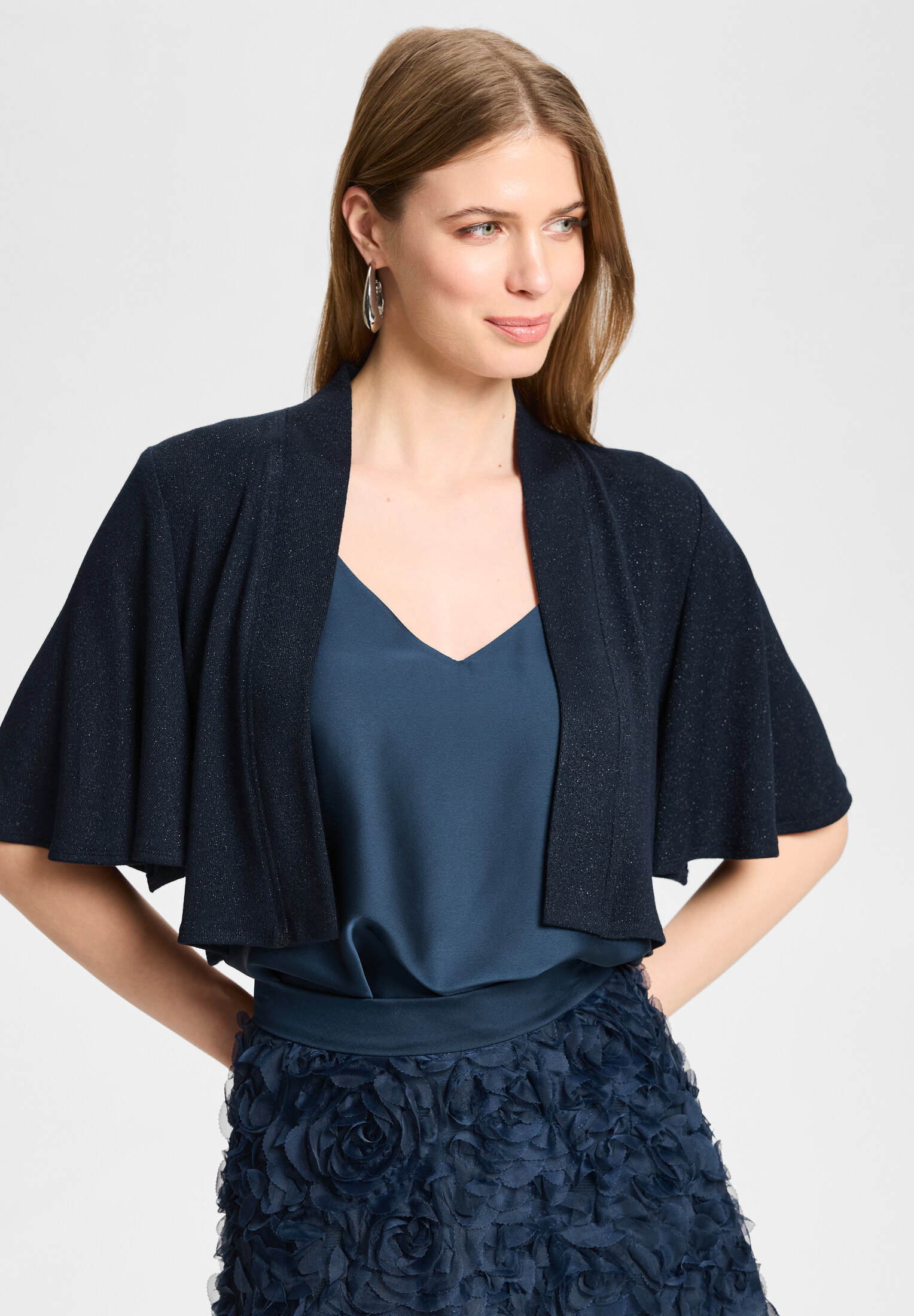 Jersey Bolero mit weiten Ärmeln - Image 9