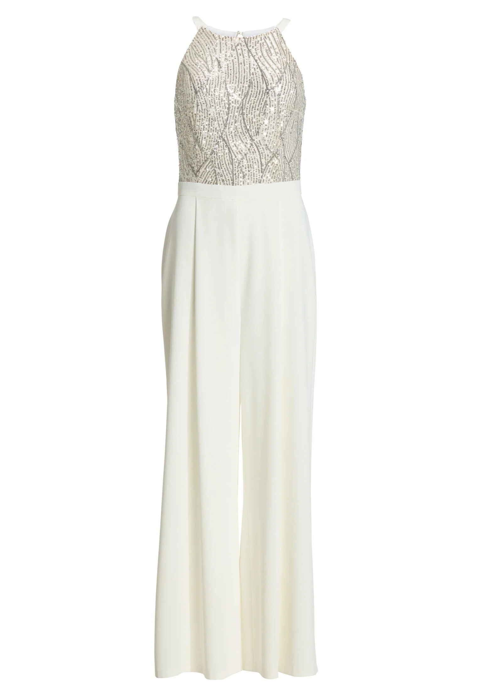 Jumpsuit mit amerikanischem Ausschnitt und besticktem Oberteil - Image 6