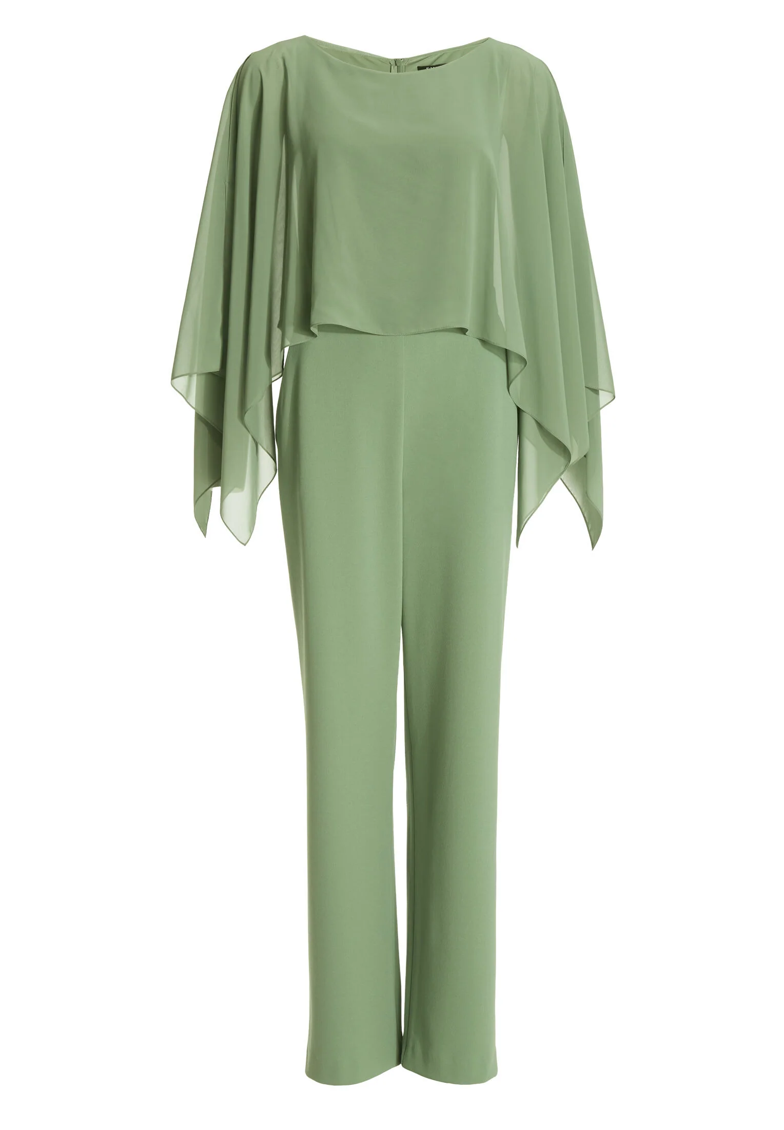 Jumpsuit mit Chiffon Cape - Image 6