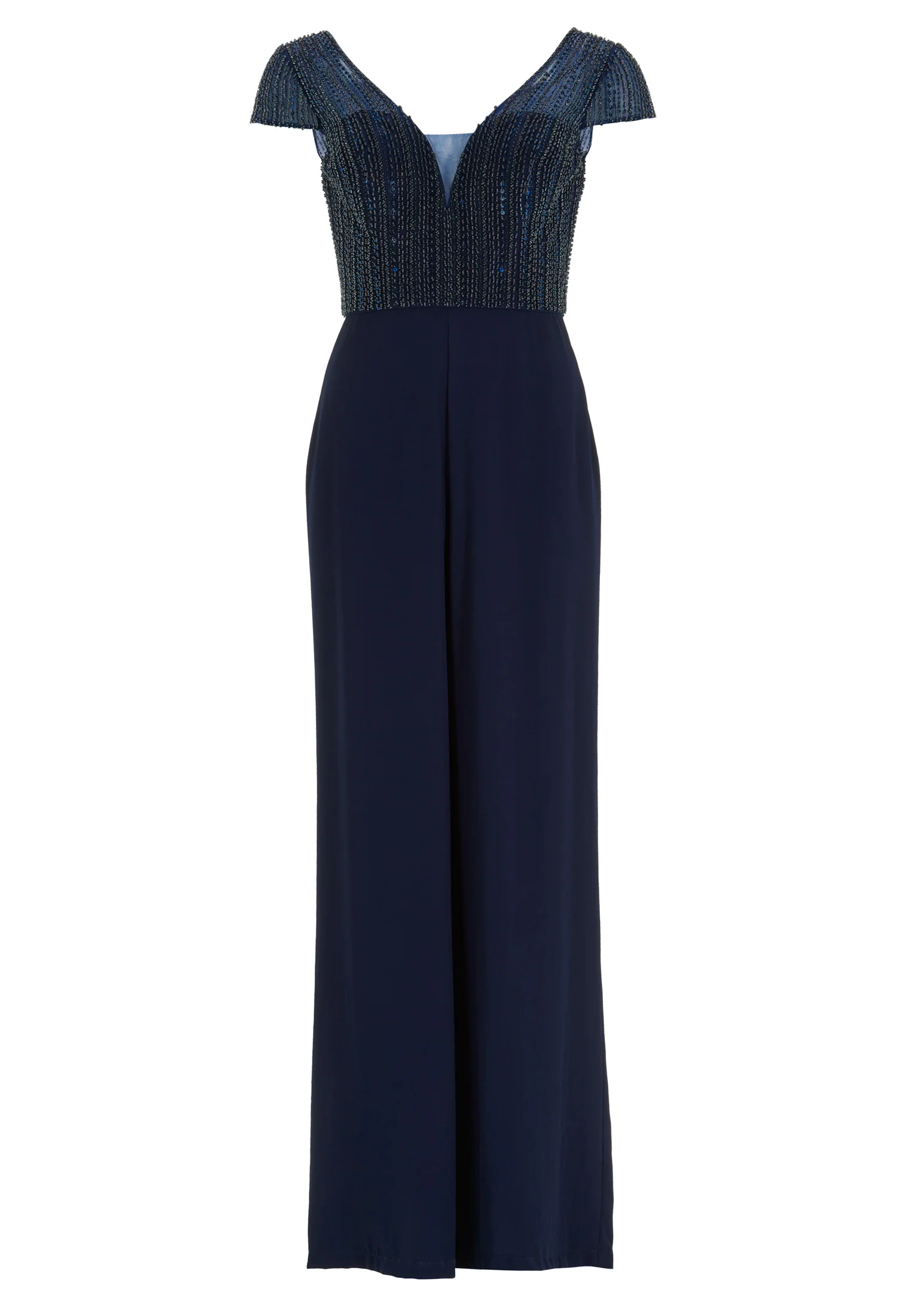 Jumpsuit mit Stickerei und kleinem Ärmelansatz - Image 12