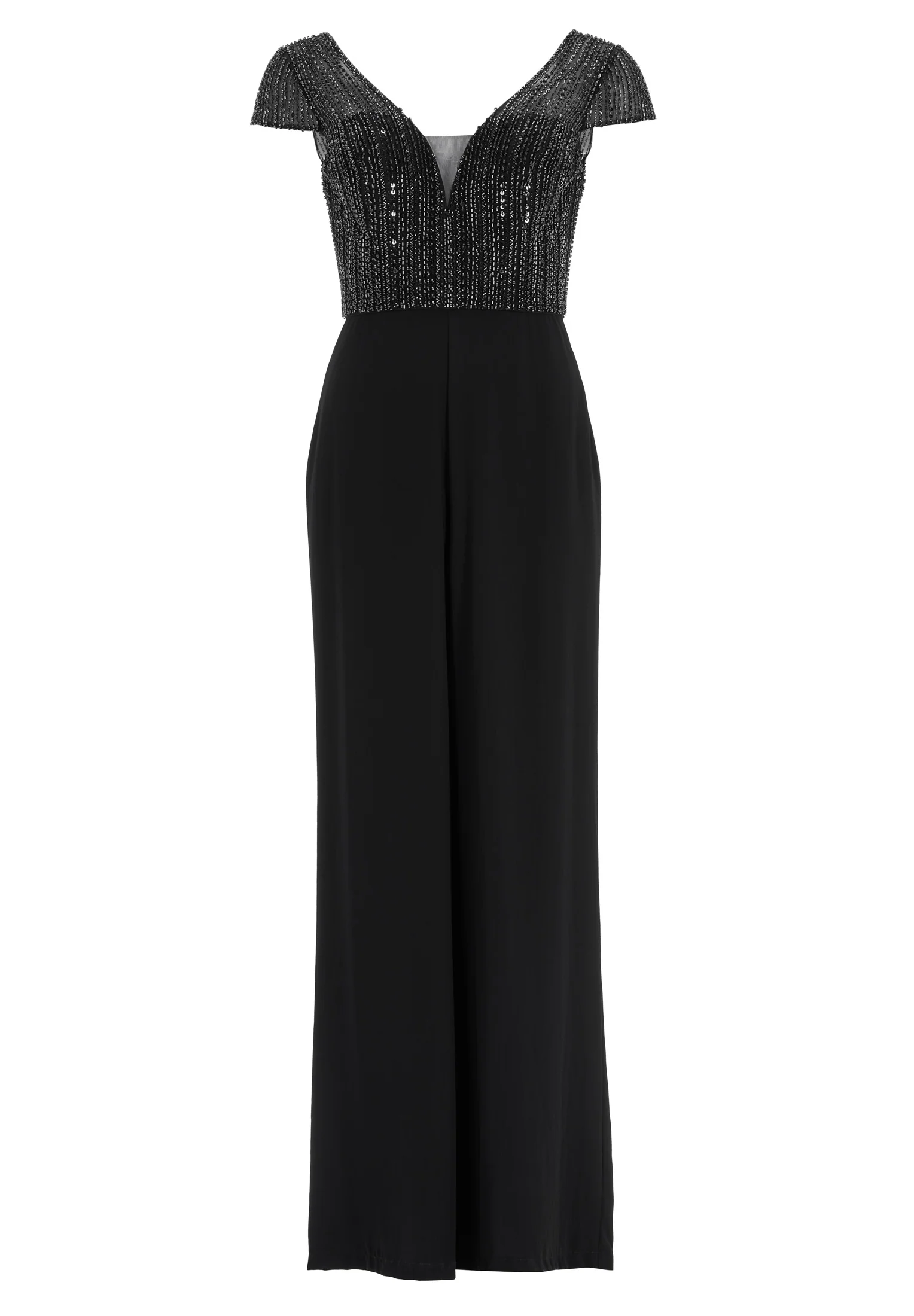 Jumpsuit mit Stickerei und kleinem Ärmelansatz - Image 6