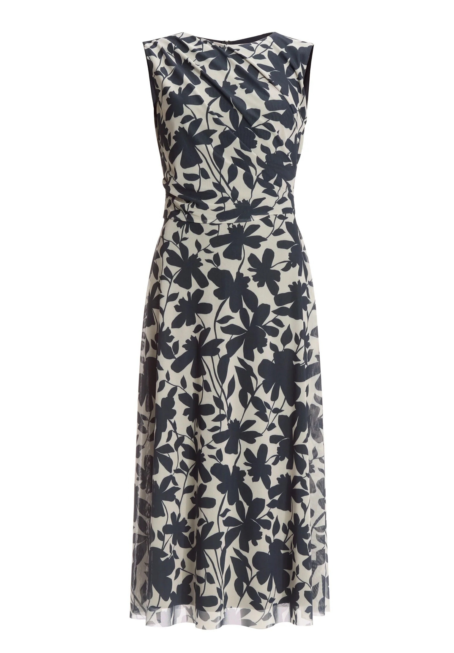 Midi Kleid aus weichem Mesh - Image 6