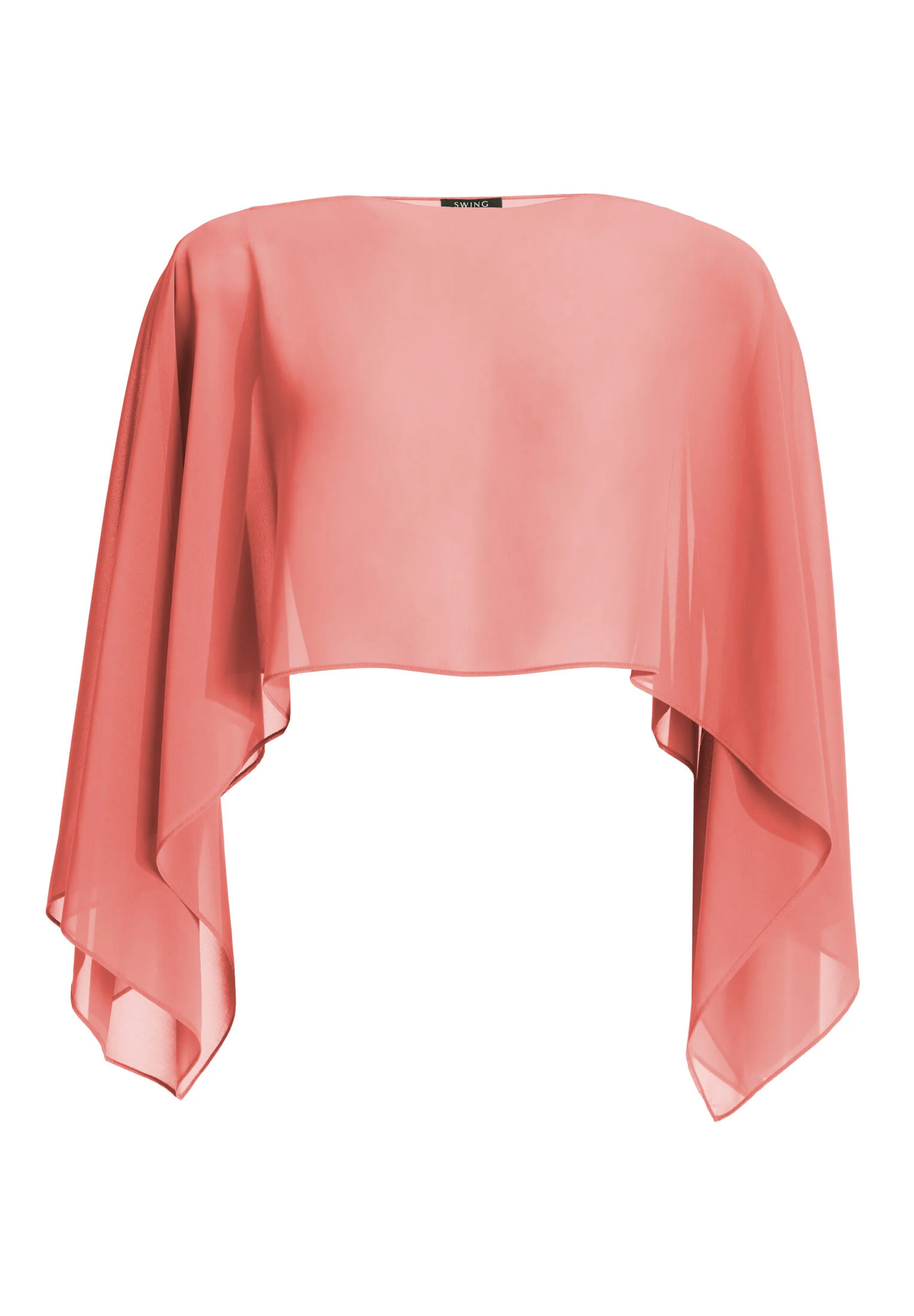 Schlupf-Stola aus Chiffon mit Ärmelschlitzen - Image 11