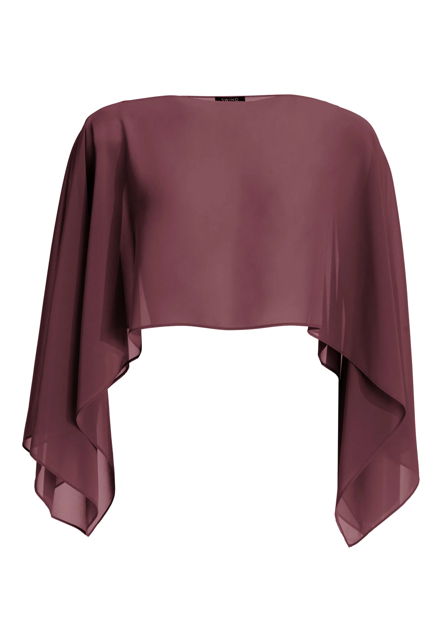 Schlupf-Stola aus Chiffon mit Ärmelschlitzen - Image 23