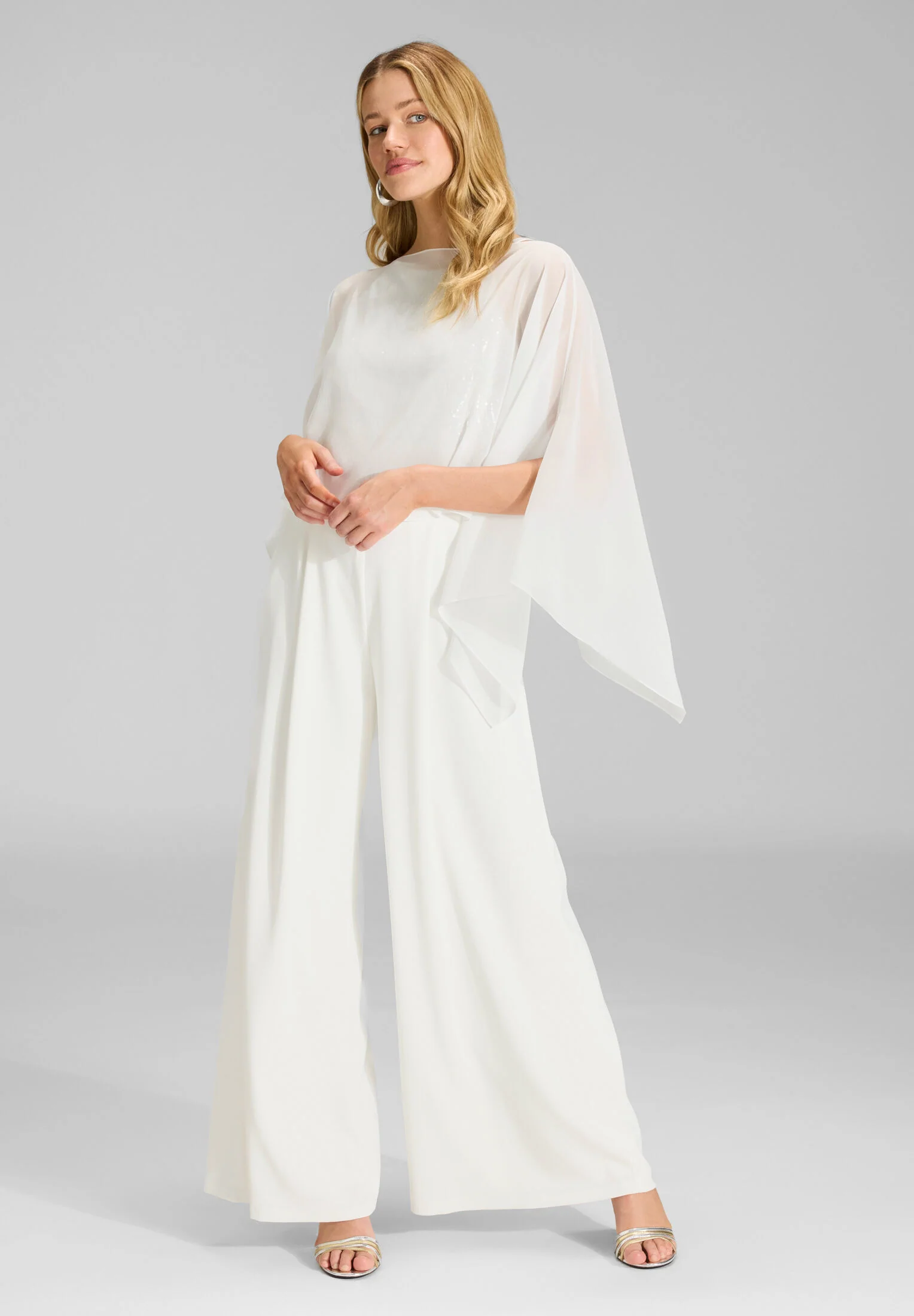 Schlupf-Stola aus Chiffon mit Ärmelschlitzen - Image 34