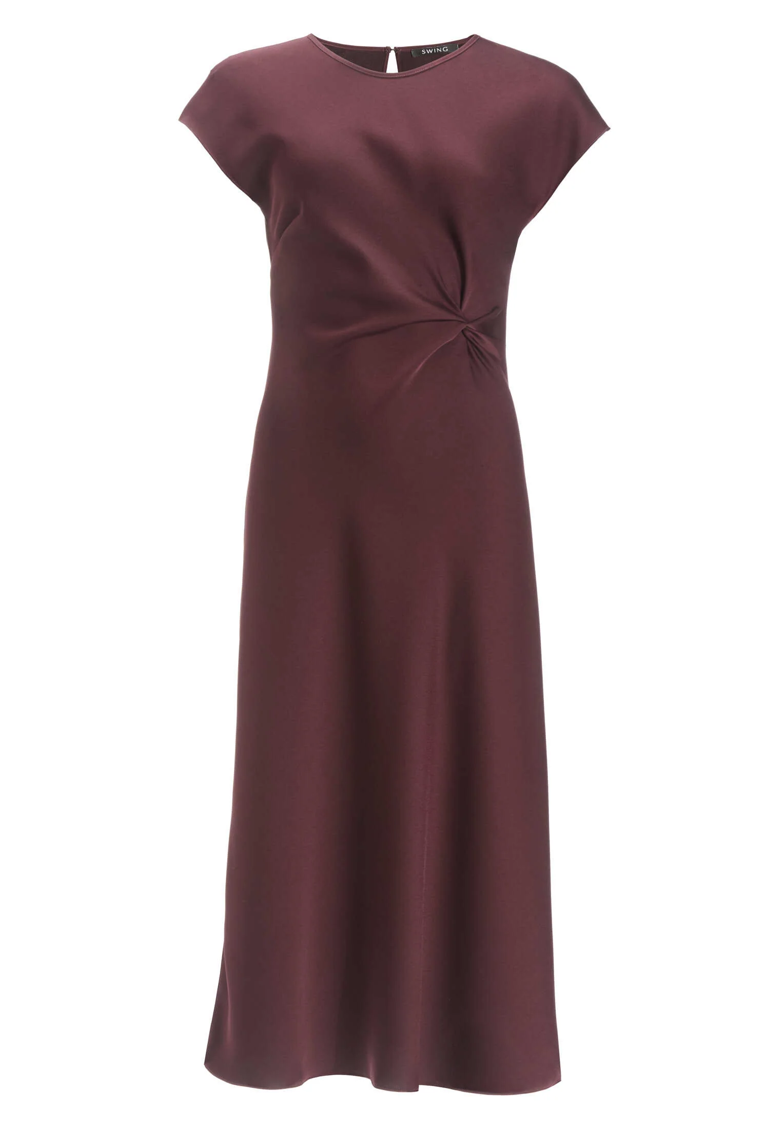 Slip Dress aus Satin mit Twist Detail - Image 12