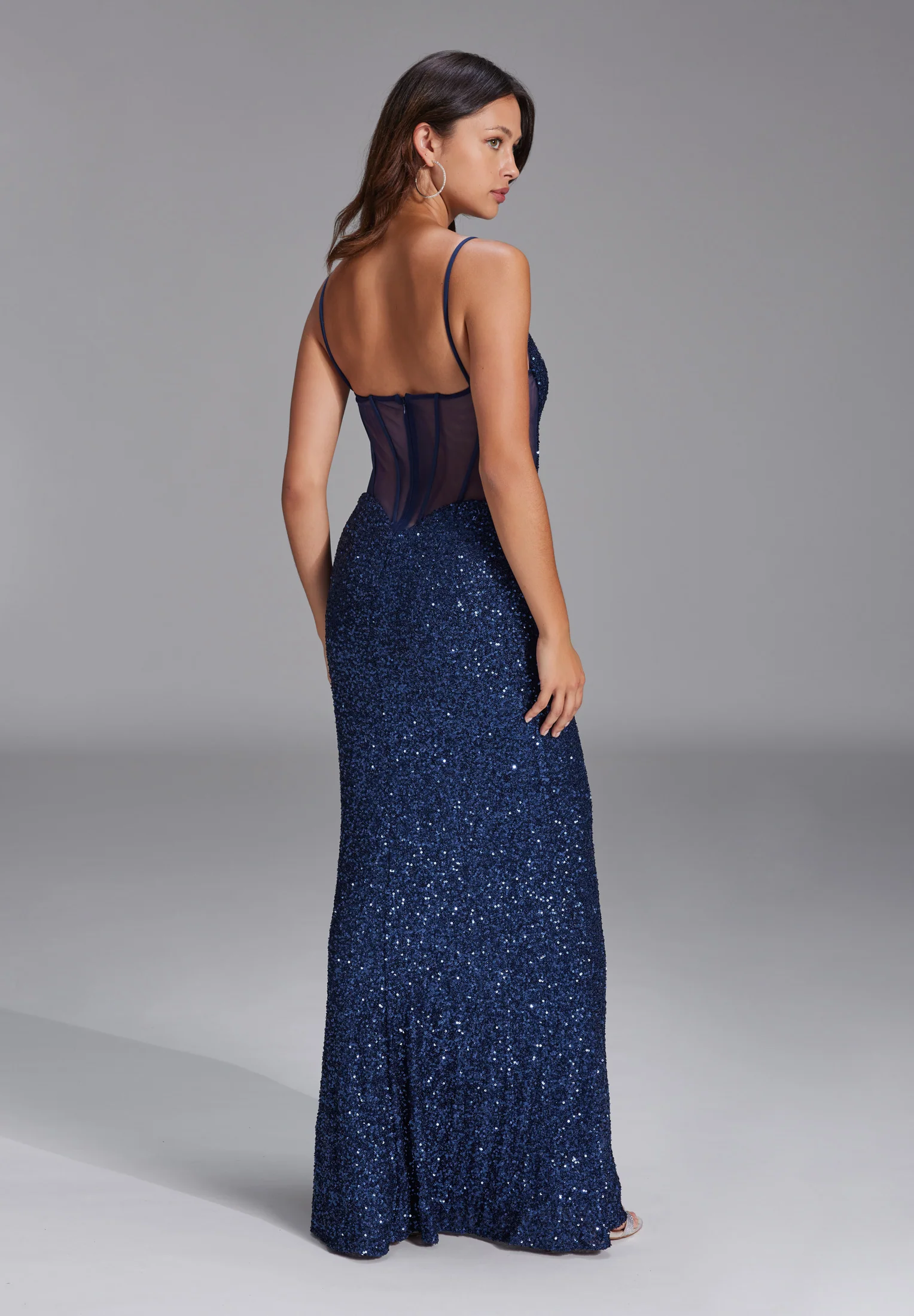 Slipdress mit transparenter Rückenpartie - Image 14