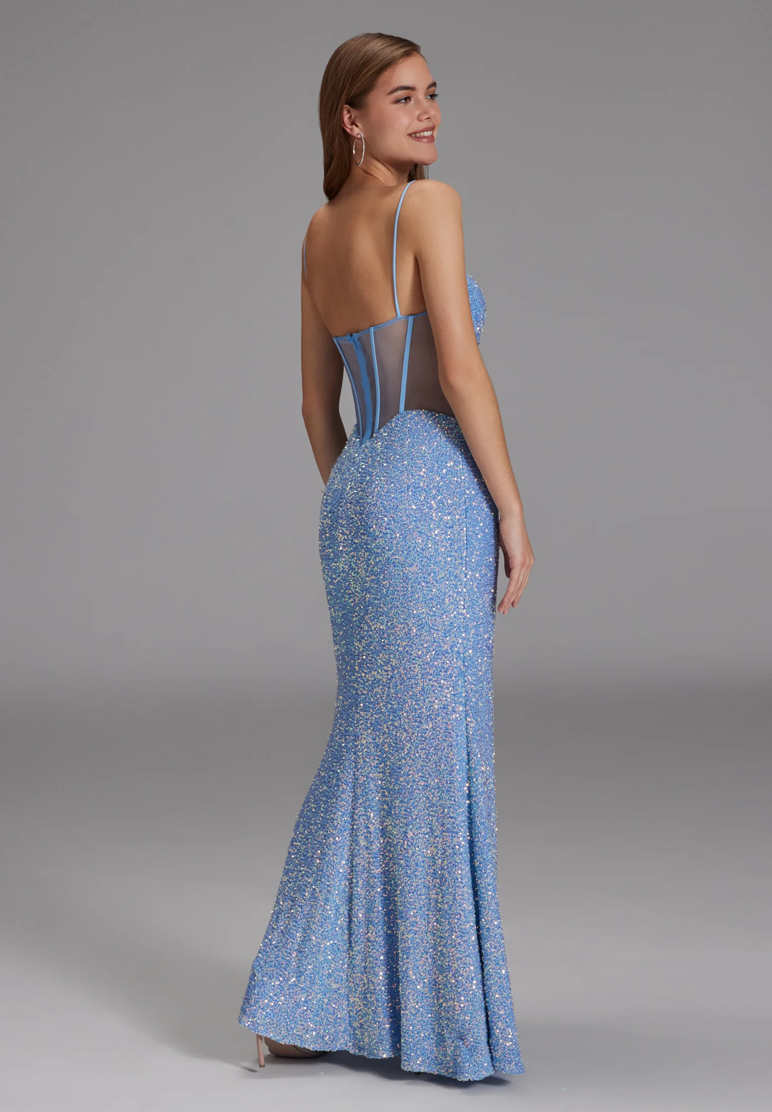 Slipdress mit transparenter Rückenpartie - Image 20