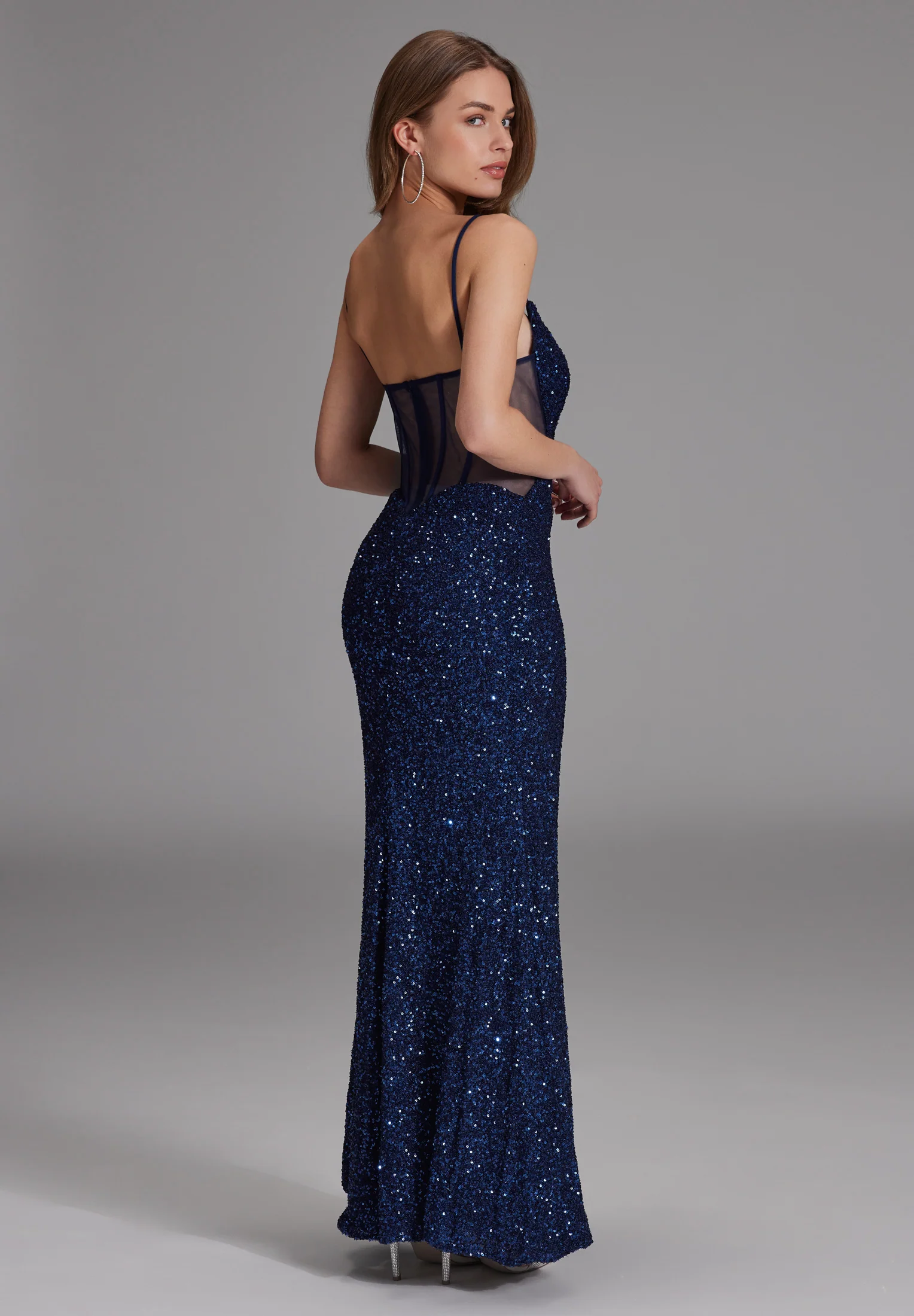 Slipdress mit transparenter Rückenpartie - Image 8